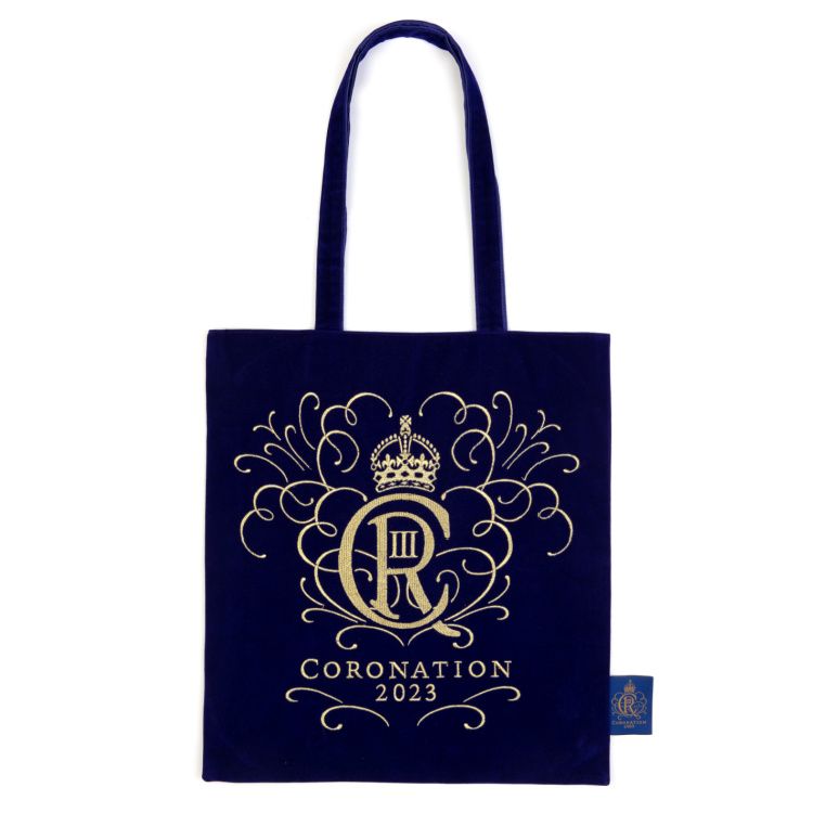 THE CORONATION VELVET TOTE BAG
